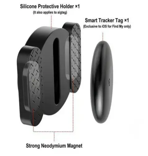 Tracker with keychain
